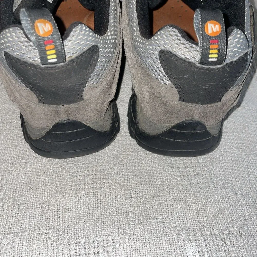 Merrell Men’s Hiking Shoes Size 15 M Gray Leather Outdoors Athleisure Active